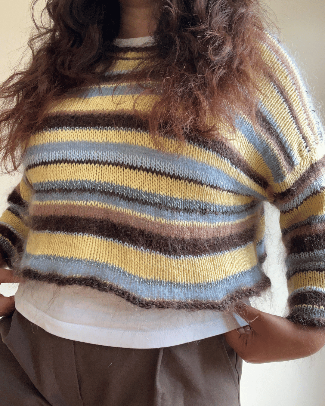 The Candy Floss Sweater Knitting Pattern