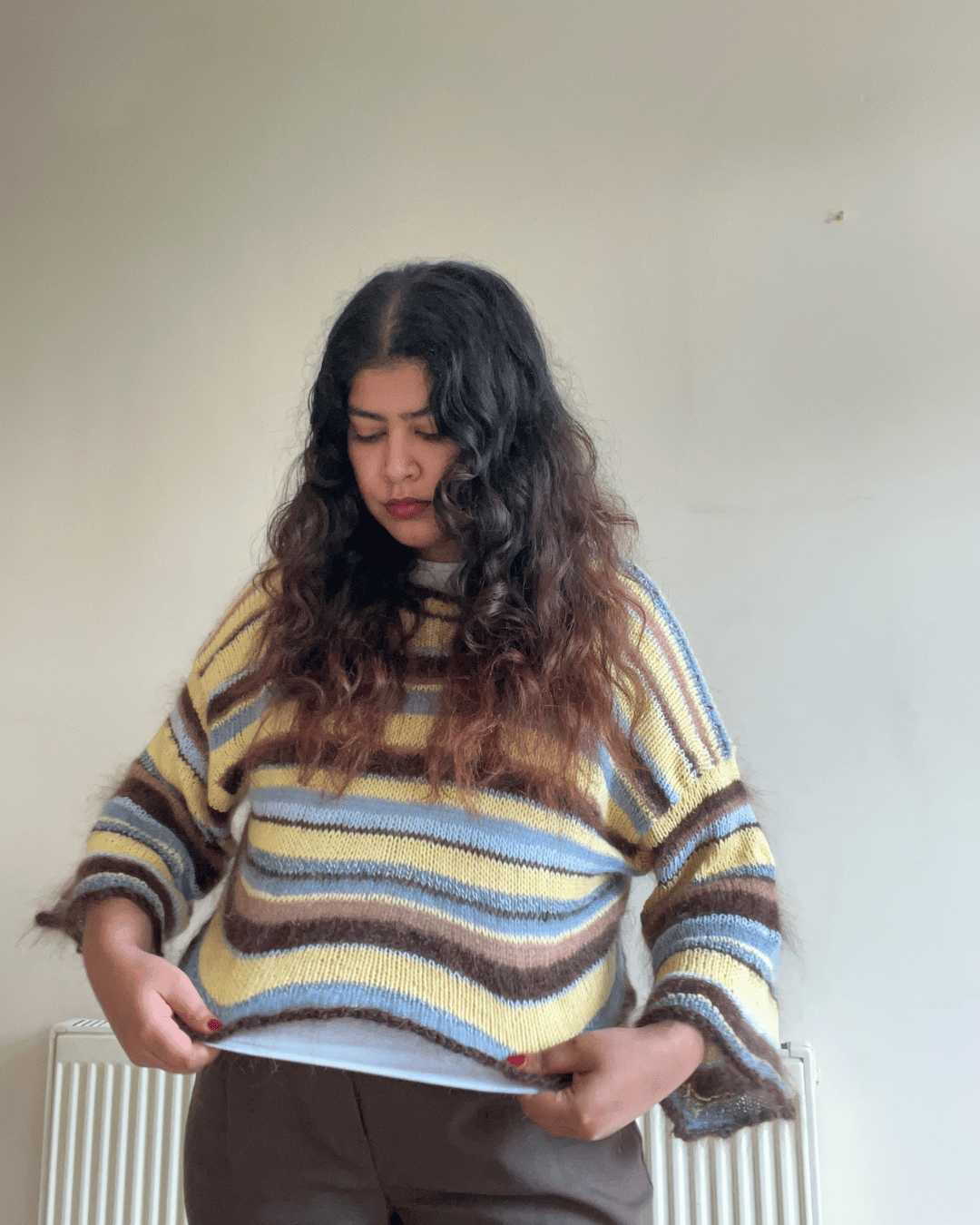 The Candy Floss Sweater Knitting Pattern