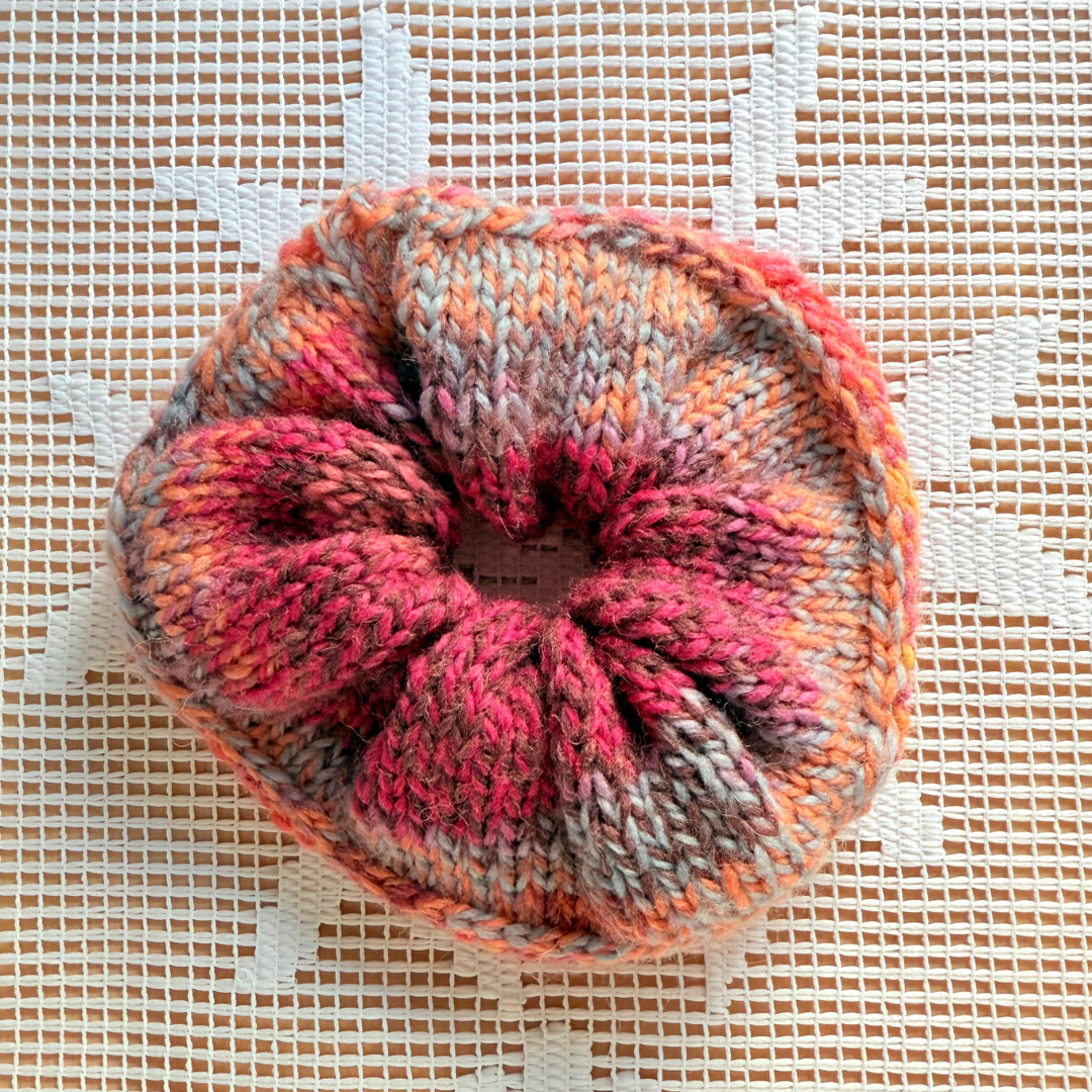 Knit Scrunchies