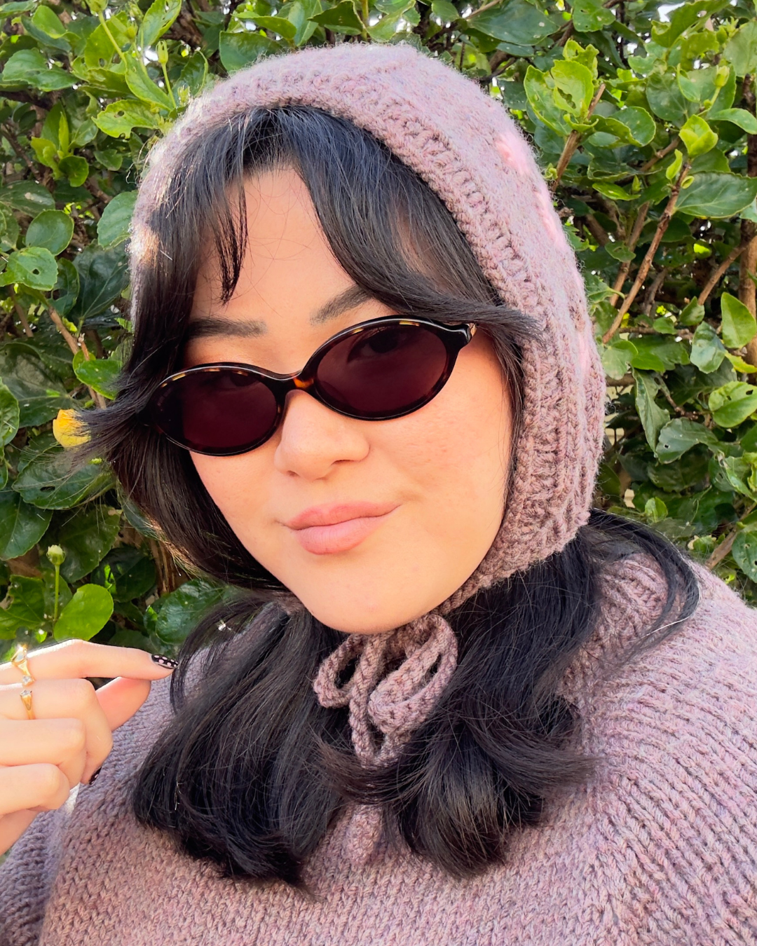 Darling Bonnet Knitting Pattern