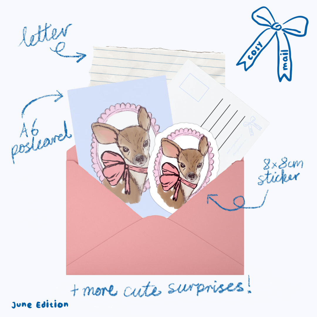 💌 Cosy Mail – monthly snail mail