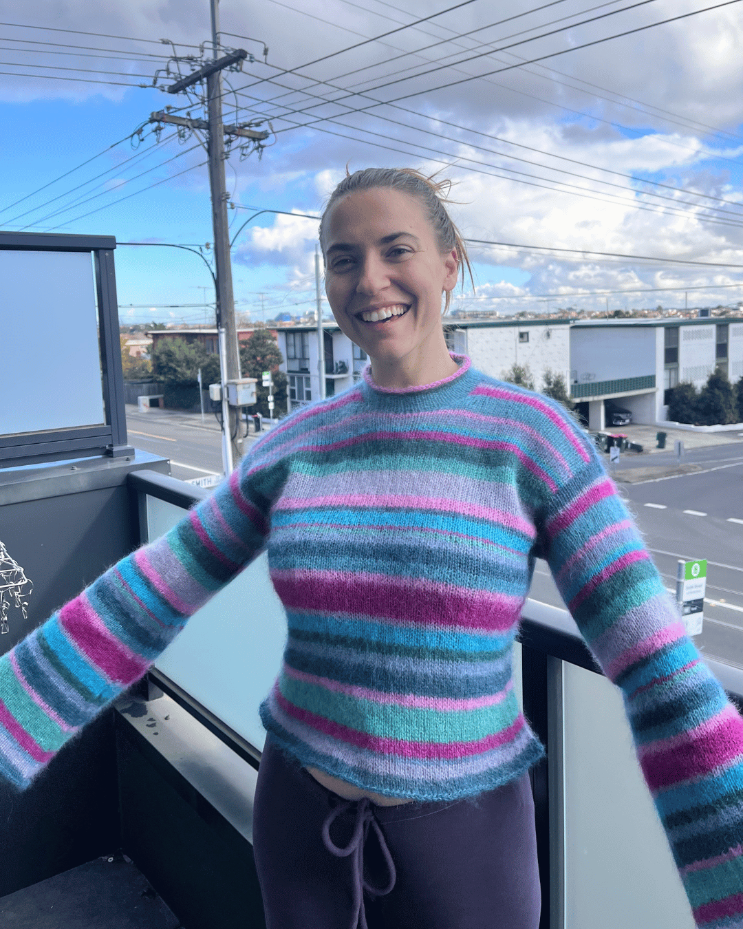 The Candy Floss Sweater Knitting Pattern