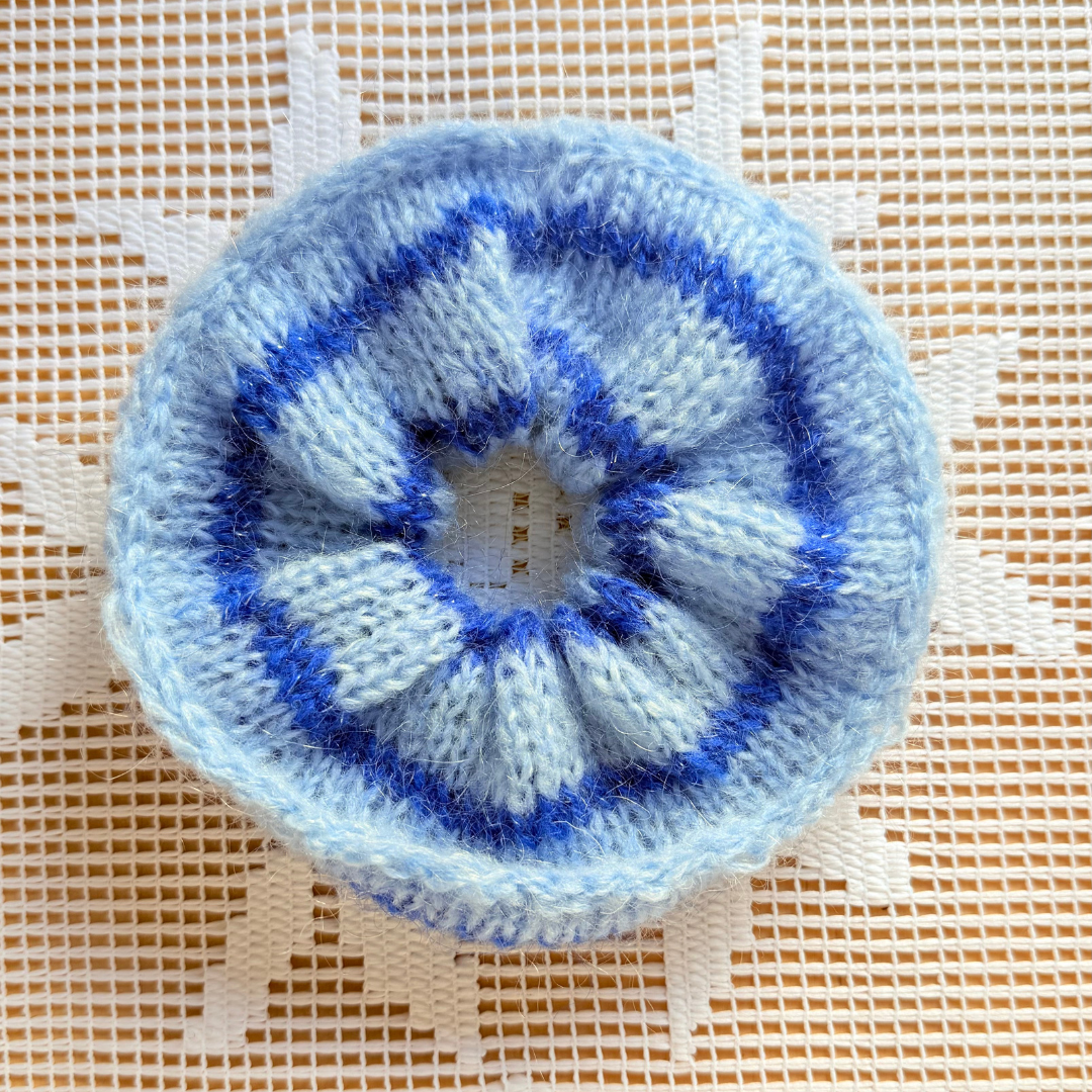 Knit Scrunchies