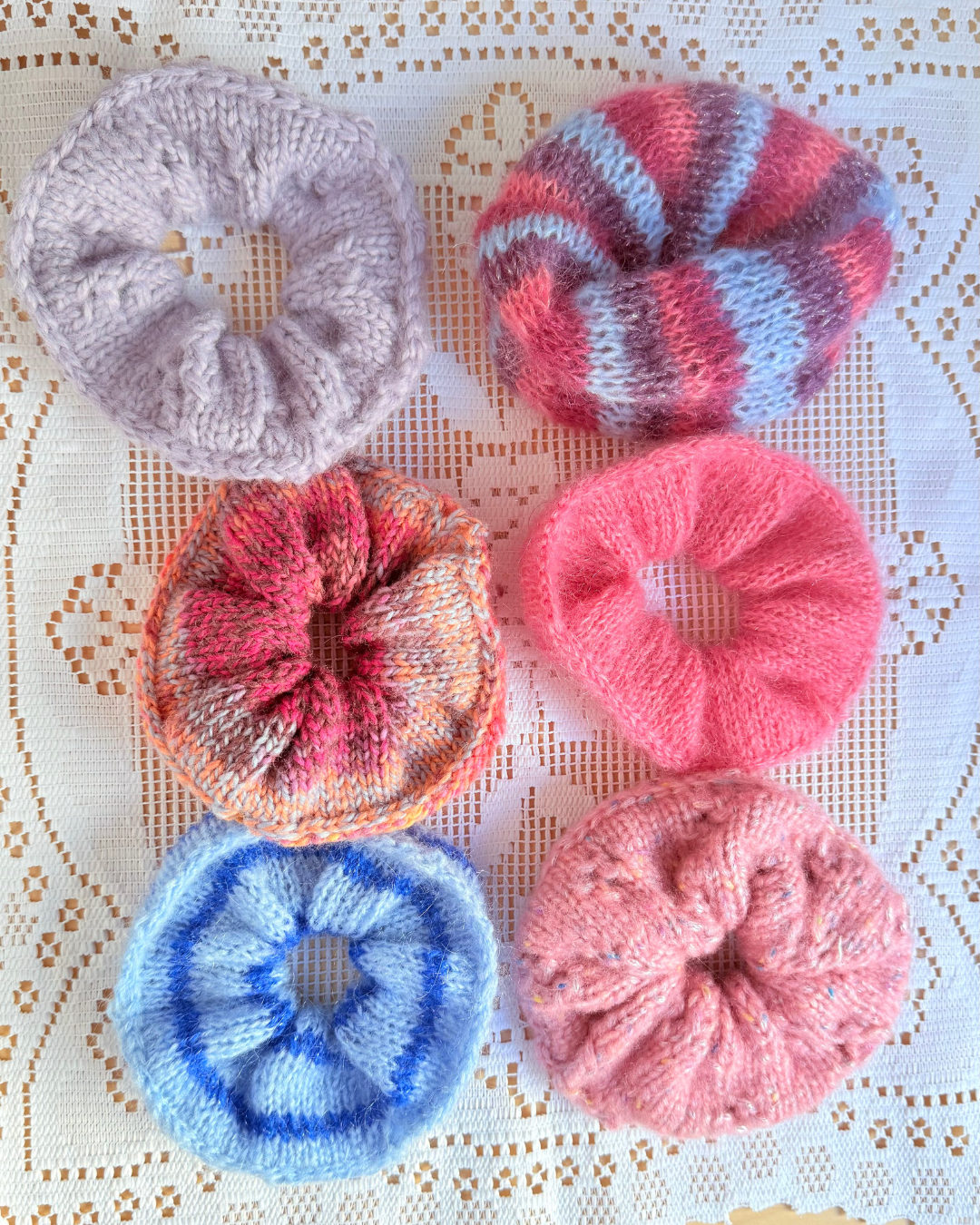 The Sunday Scrunchies Knitting Pattern
