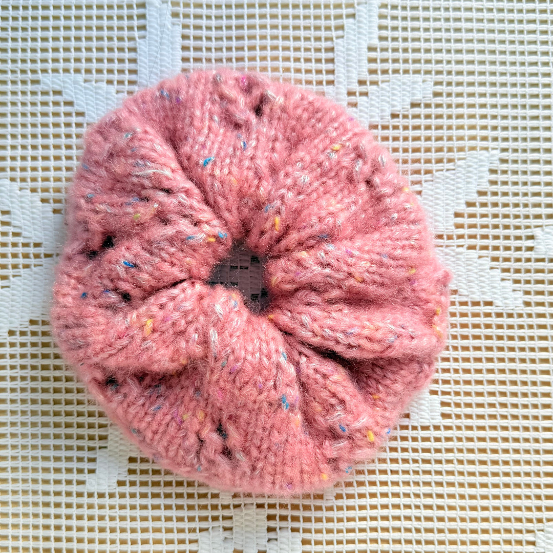 Knit Scrunchies
