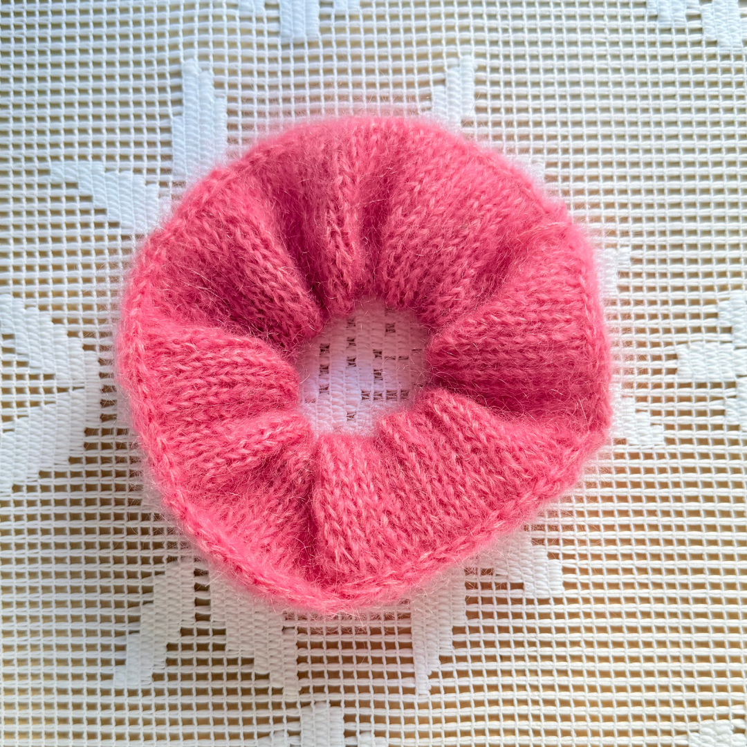 Knit Scrunchies