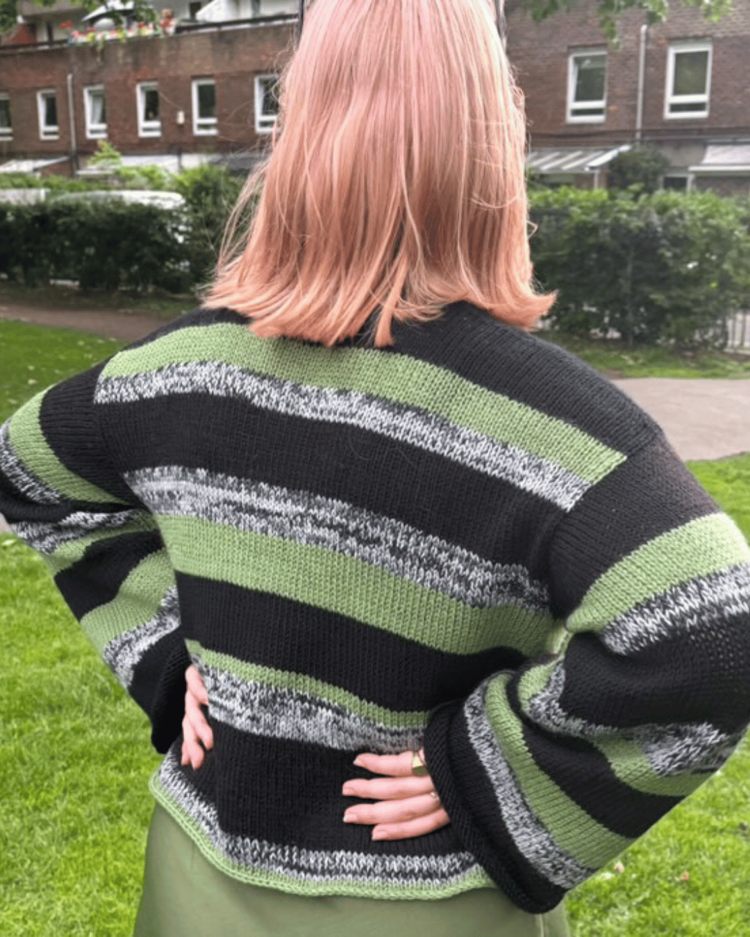 The Candy Floss Sweater Knitting Pattern