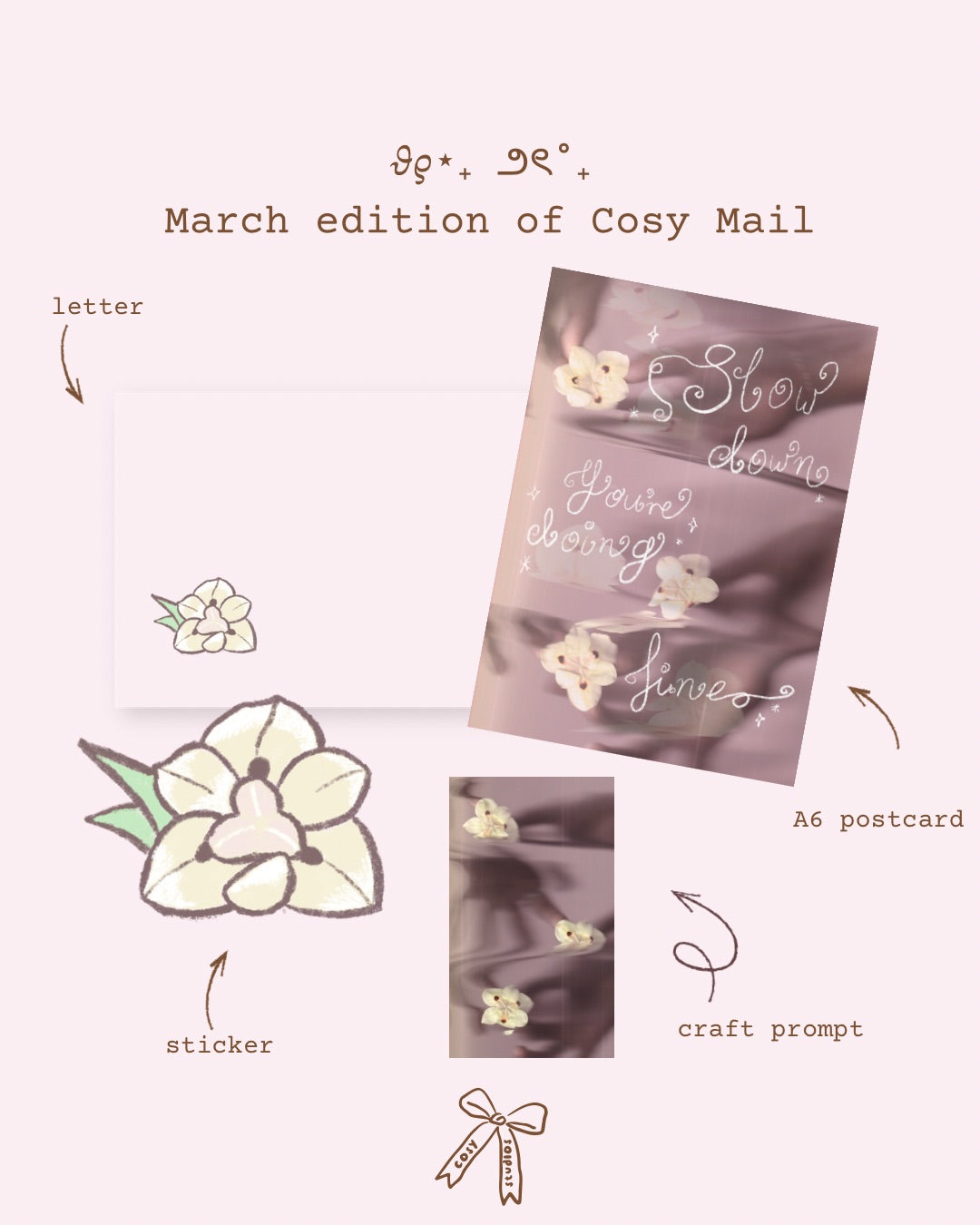 💌 Cosy Mail – monthly snail mail