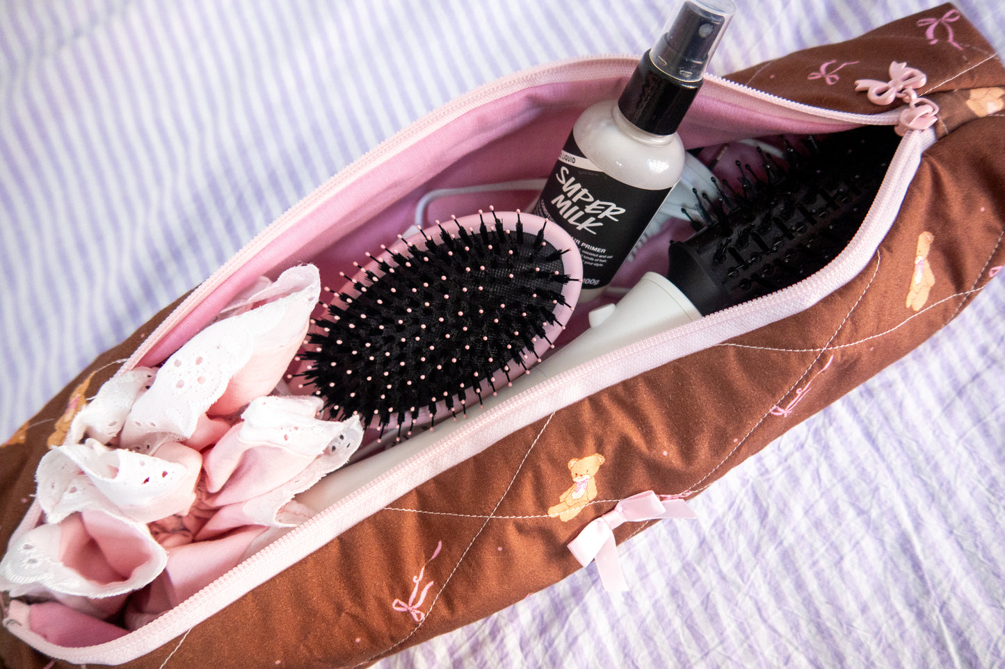 Beary Cute Hair Tools Pouch