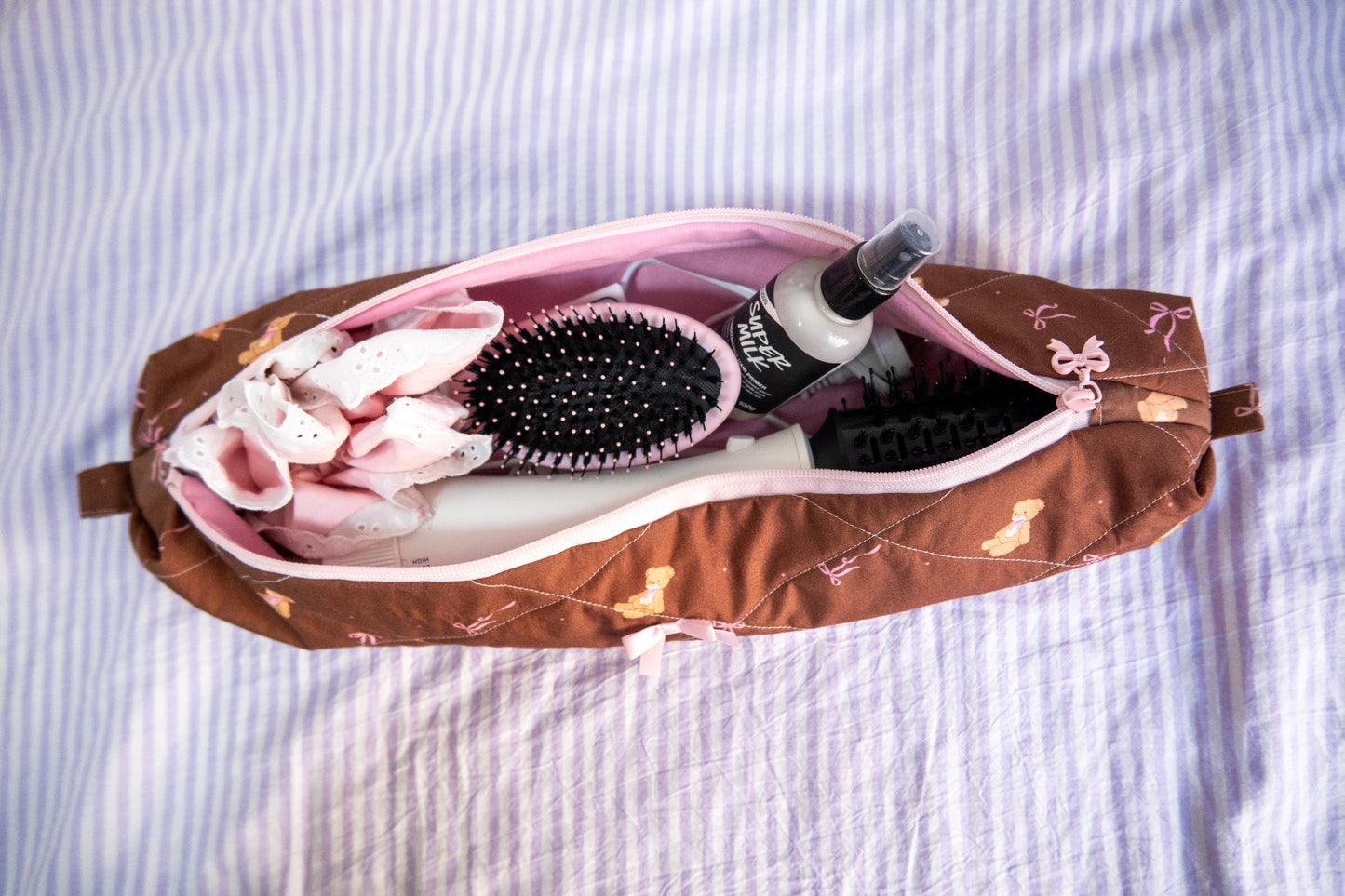 Beary Cute Hair Tools Pouch