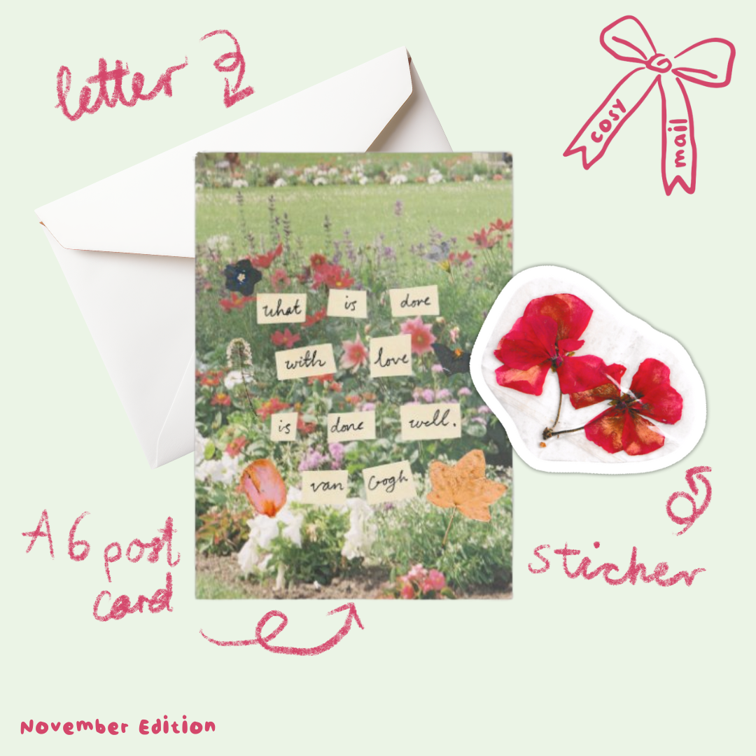 💌 Cosy Mail – monthly snail mail