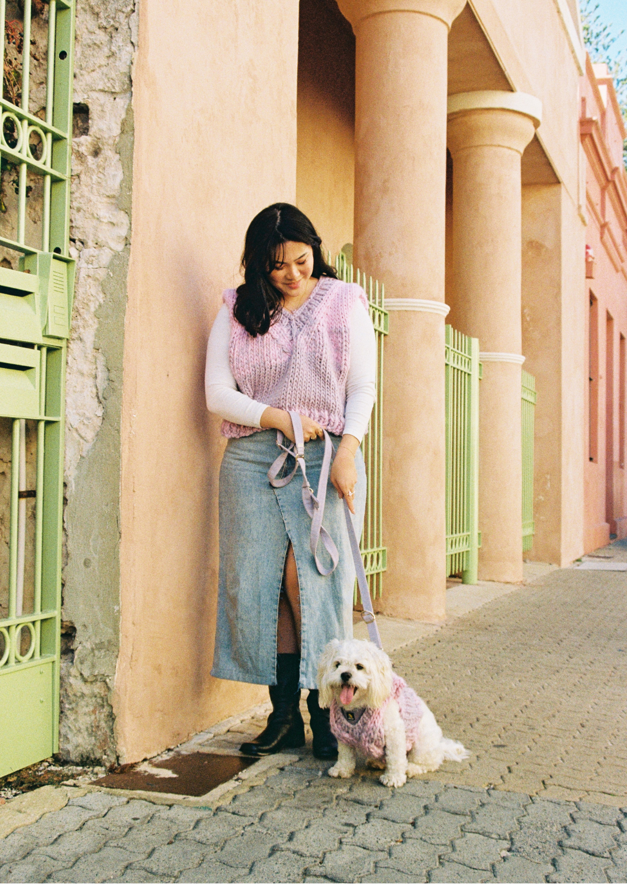 Blair knit pet vest