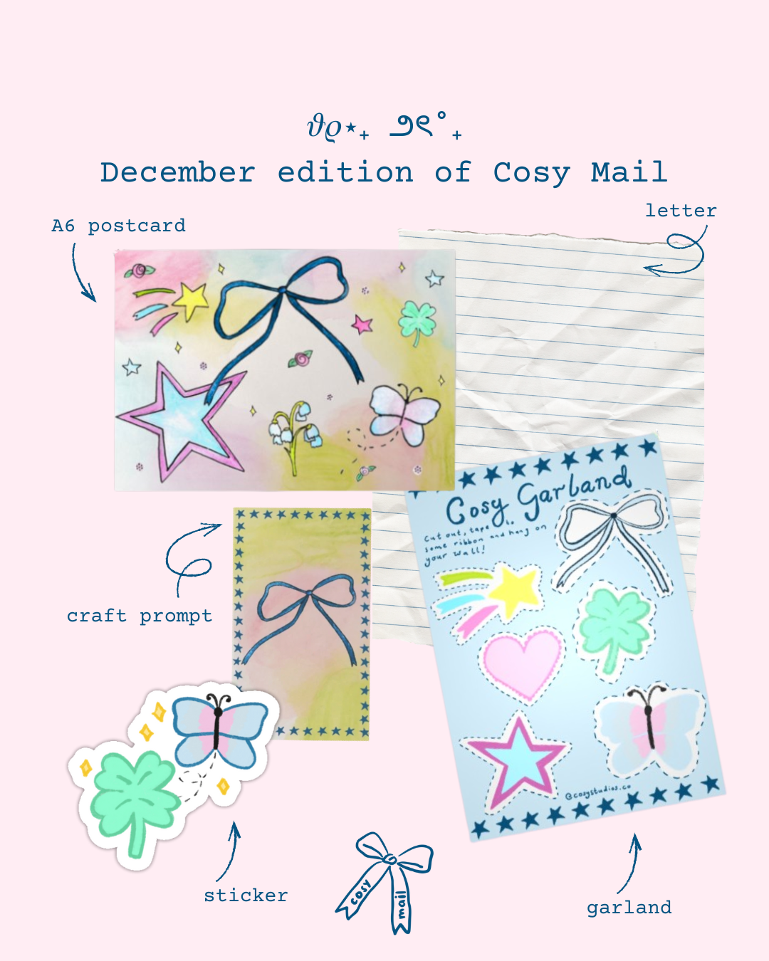 💌 Cosy Mail – monthly snail mail