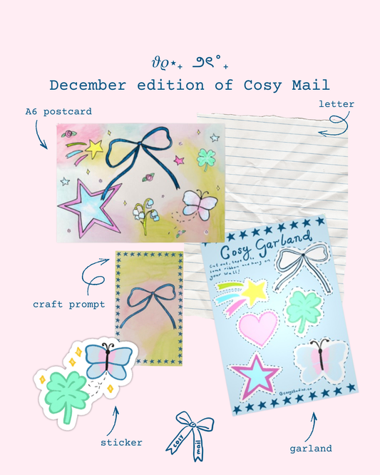 💌 Cosy Mail – monthly snail mail