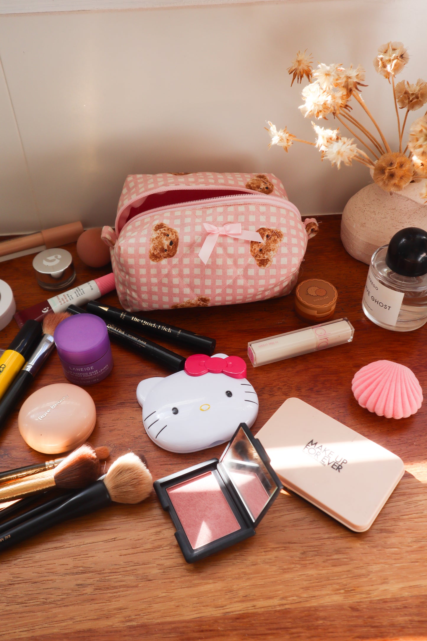 Teddy Bear's Picnic Makeup Bag