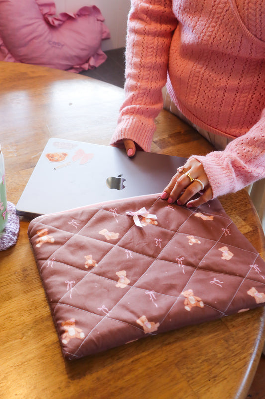 Beary Cute Laptop Case