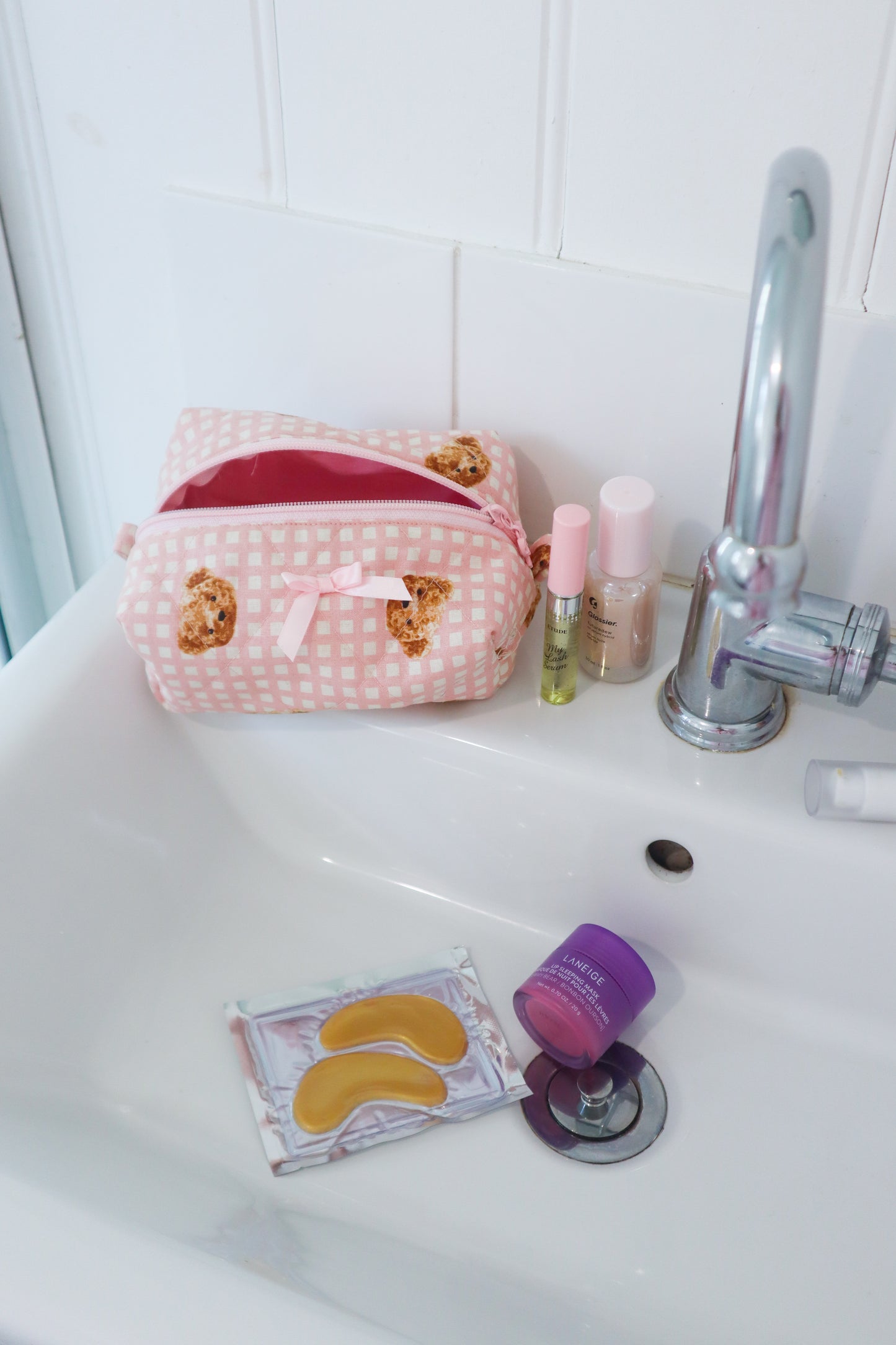 Teddy Bear's Picnic Makeup Bag