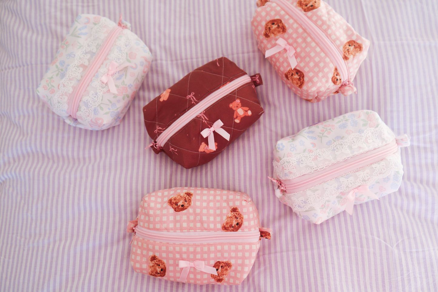 Teddy Bear's Picnic Makeup Bag