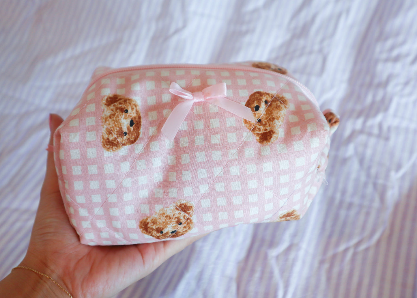 Teddy Bear's Picnic Makeup Bag