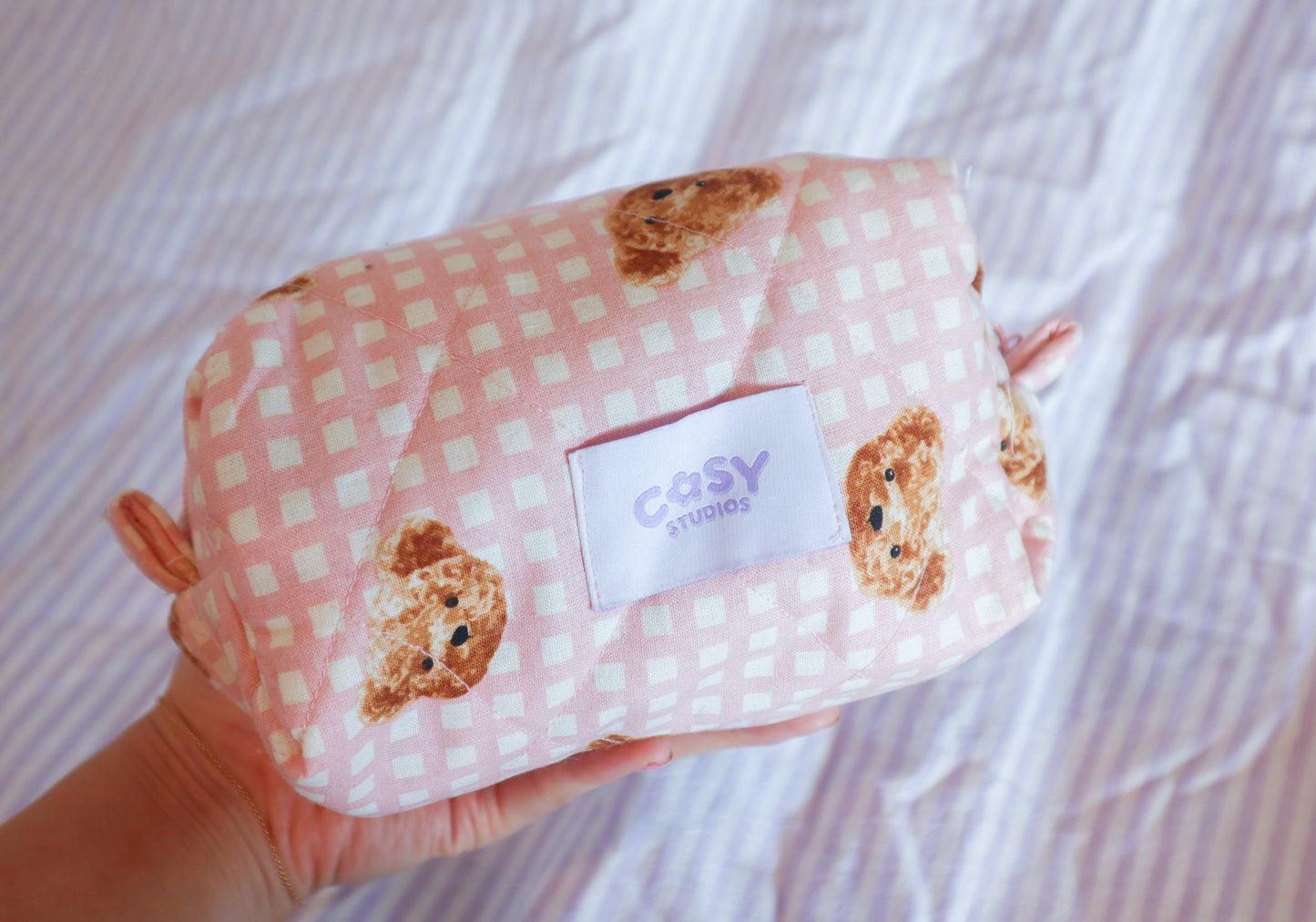 Teddy Bear's Picnic Makeup Bag