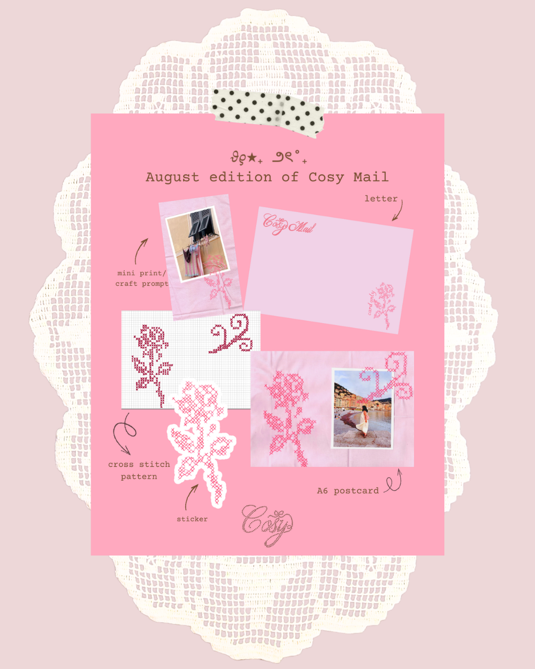 💌 Cosy Mail – monthly snail mail club