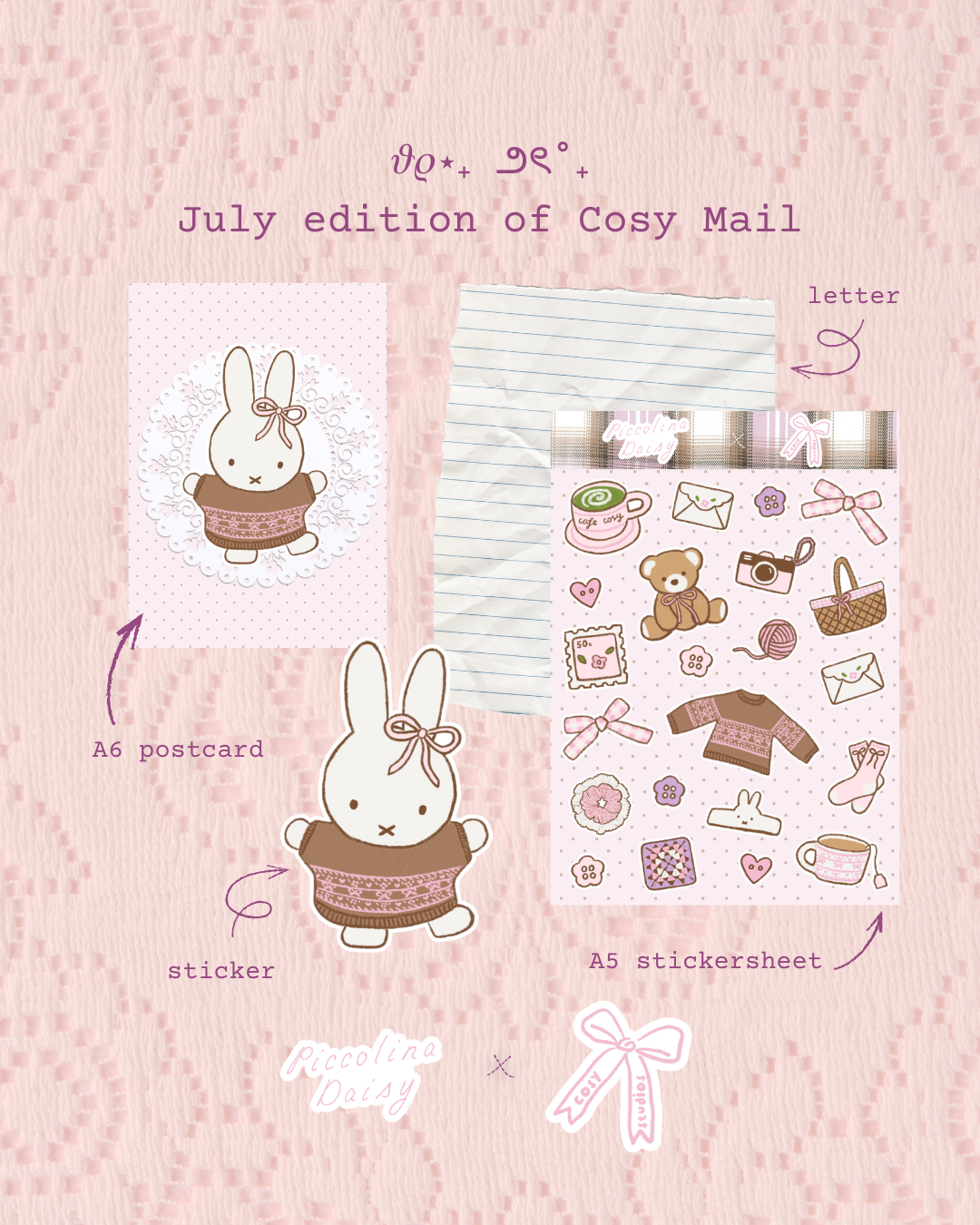 💌 Cosy Mail – monthly snail mail