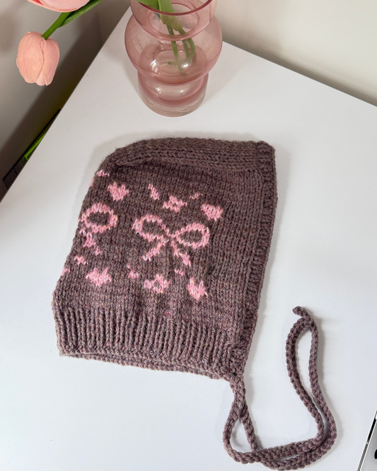Darling Bonnet Knitting Pattern