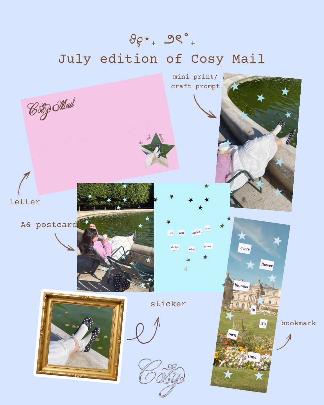 💌 Cosy Mail – monthly snail mail club