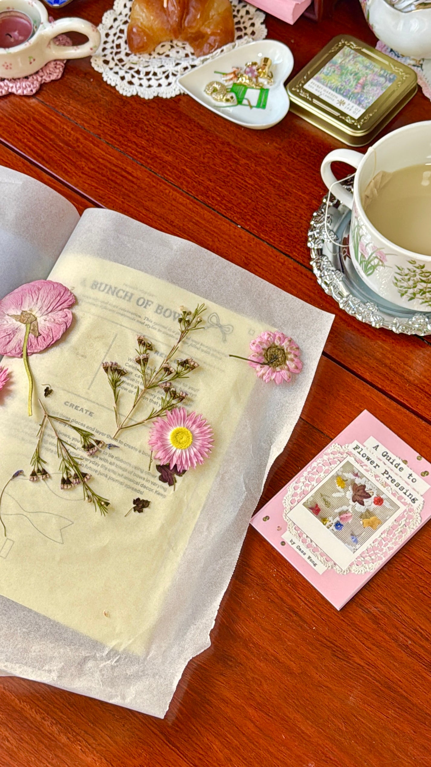 A Guide to Flower Pressing Zine 🌸