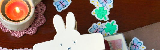 Whimsical watercolours A6 postcard