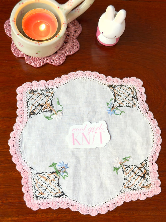 Cool Girls Knit sticker