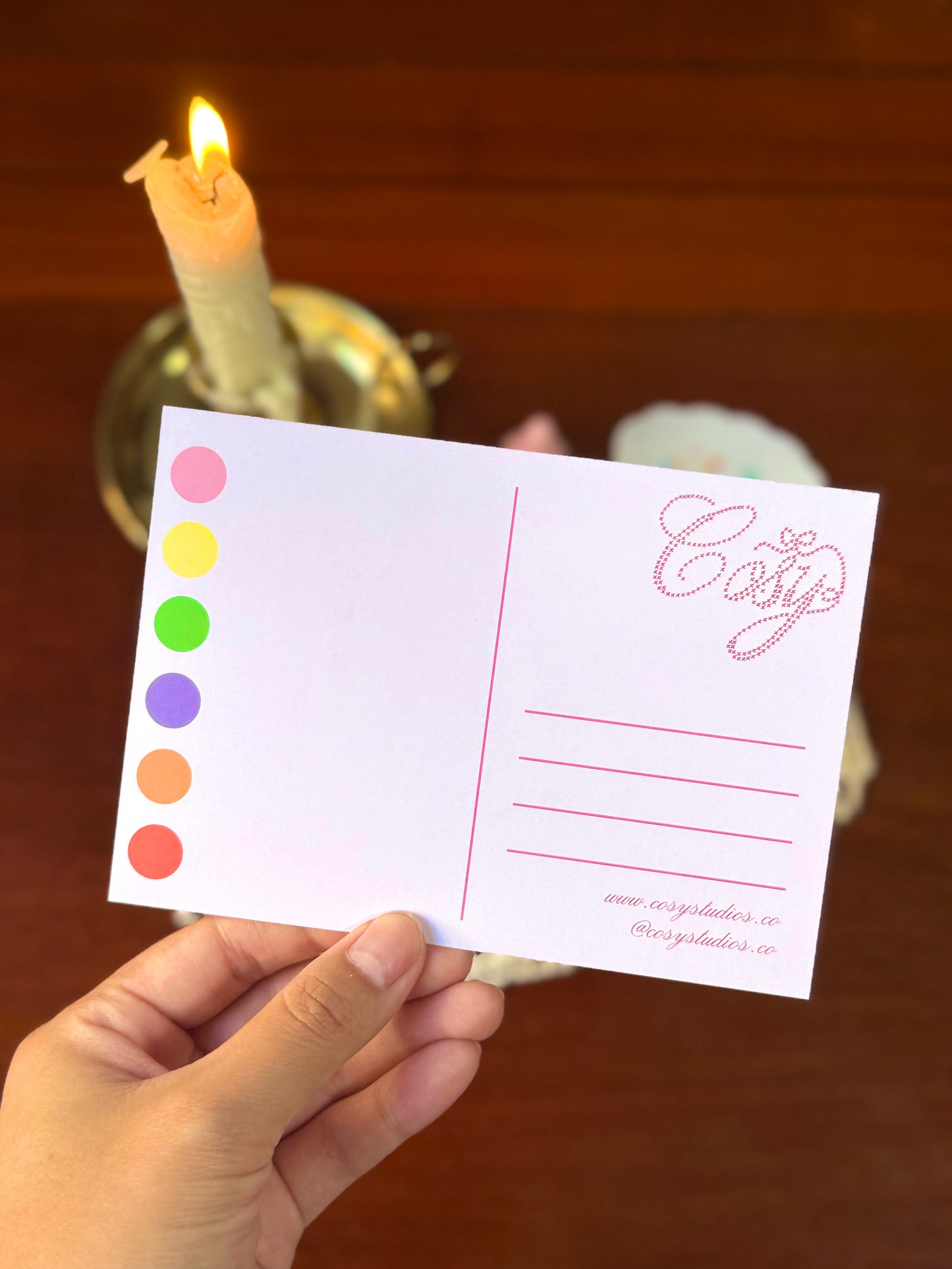 Lucky Duck A6 postcard