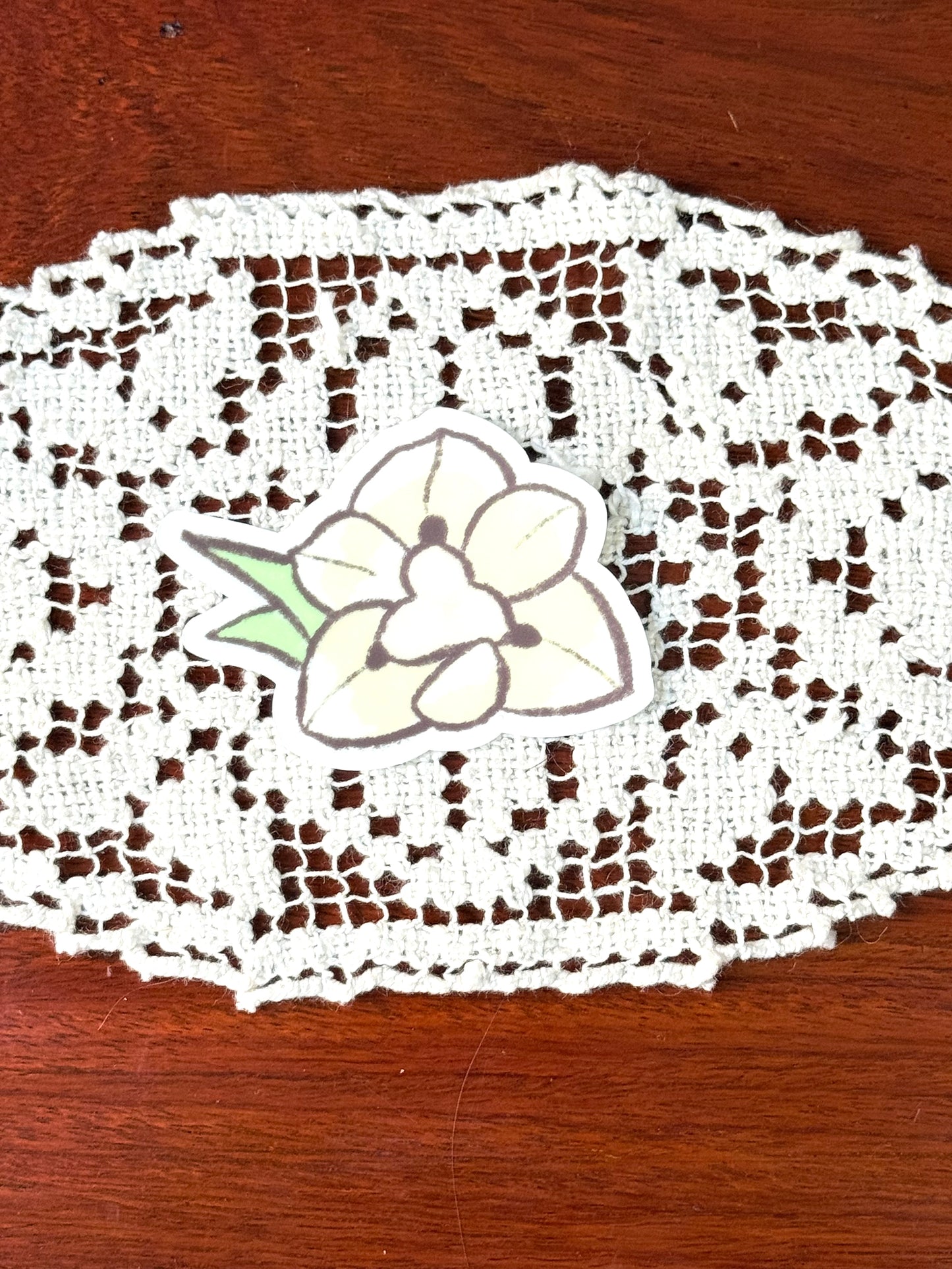 Orchid sticker