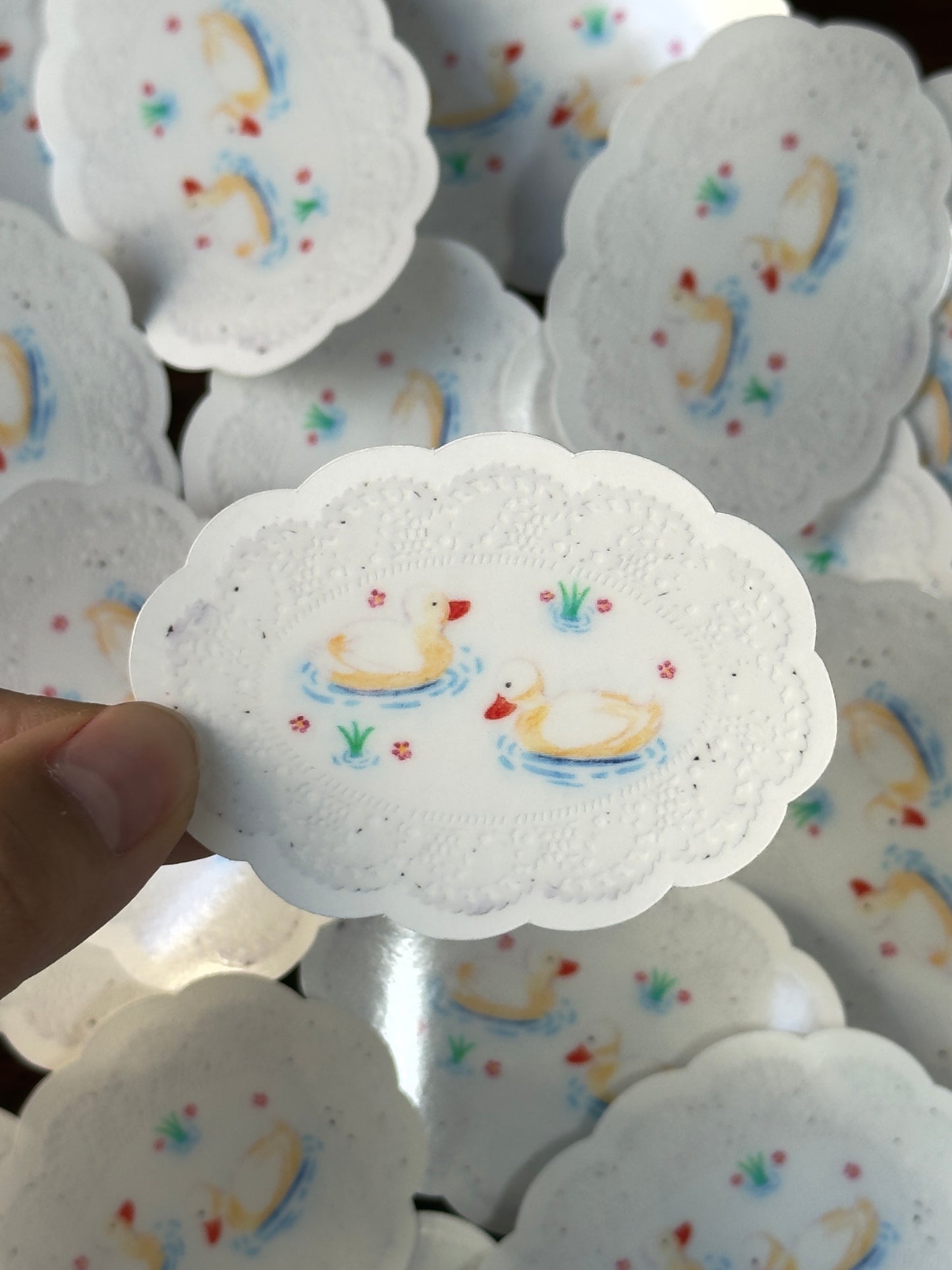 Lucky Ducky sticker