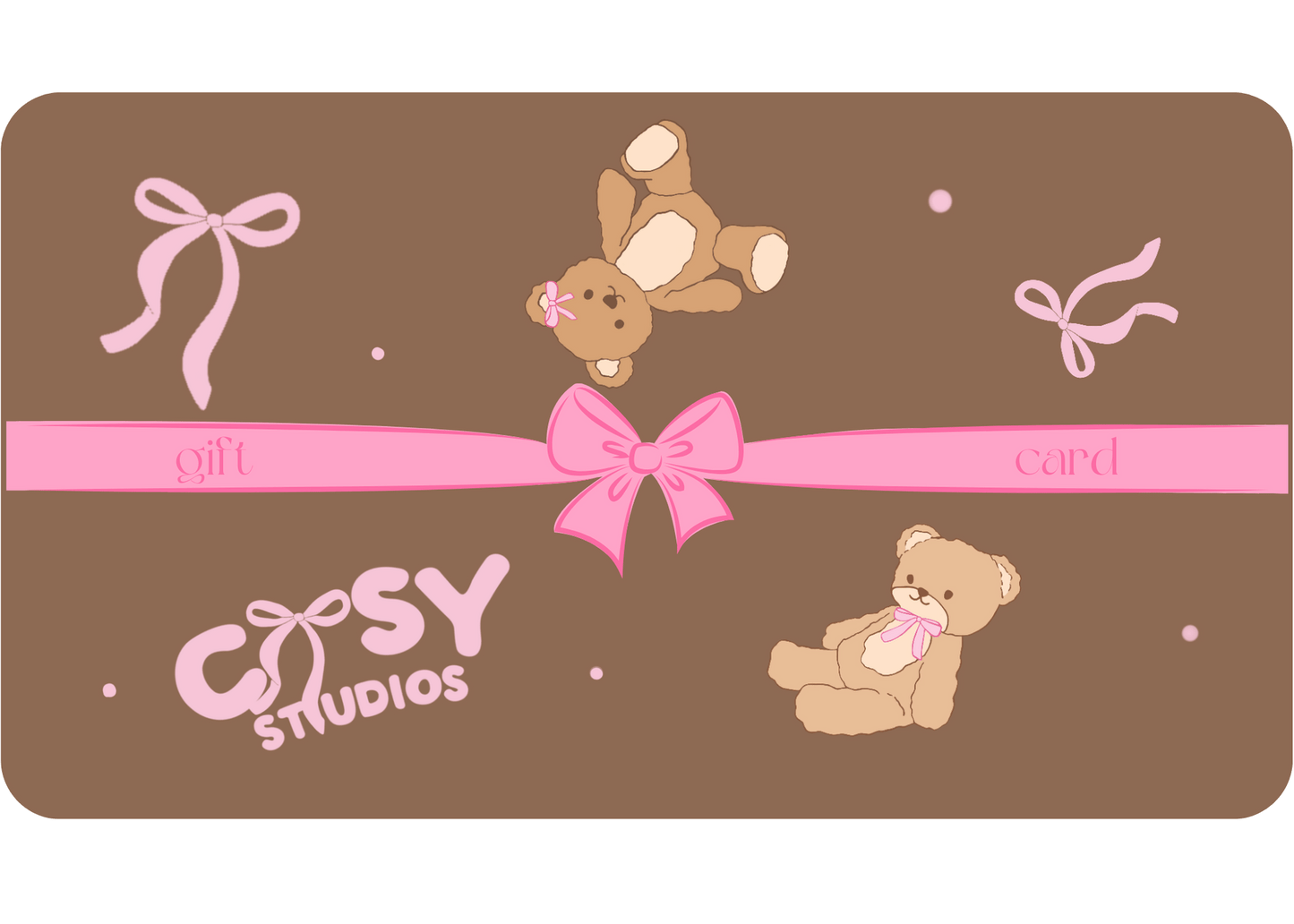 Cosy Studios e-gift card