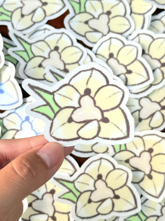 Orchid sticker