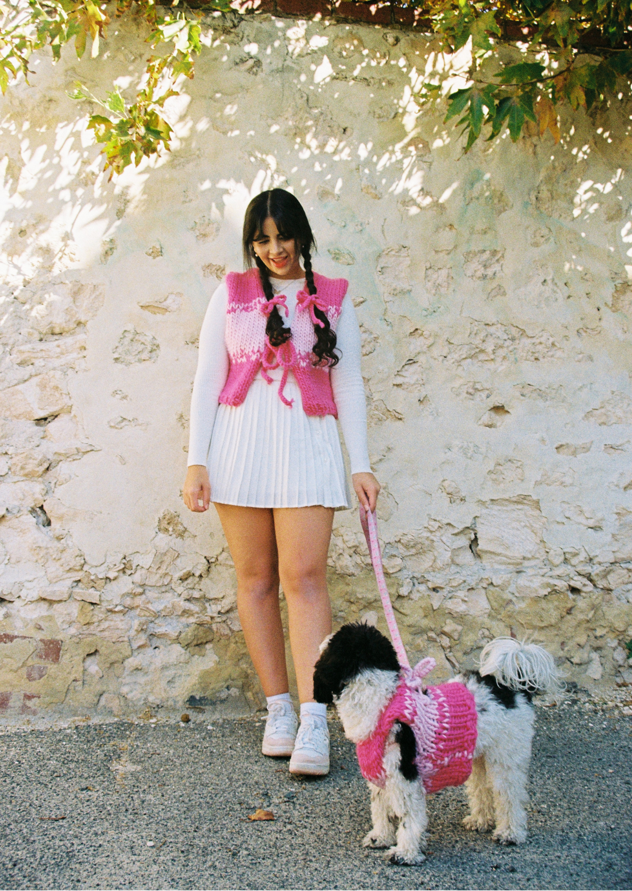 Amelia knit pet vest